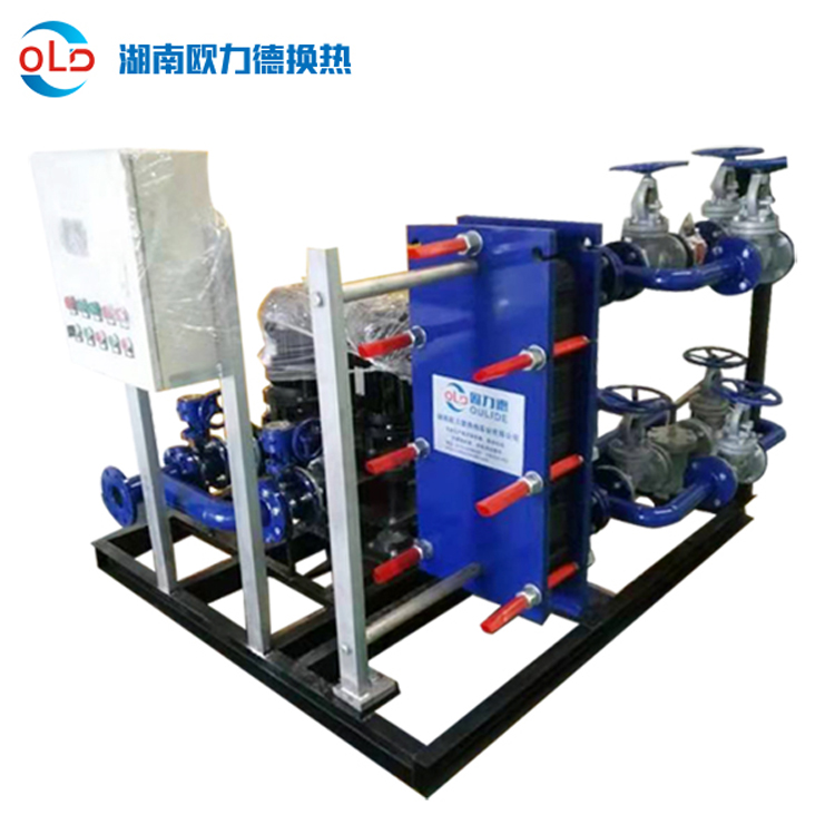 四川板式熱交換器機組型號 操作方便
