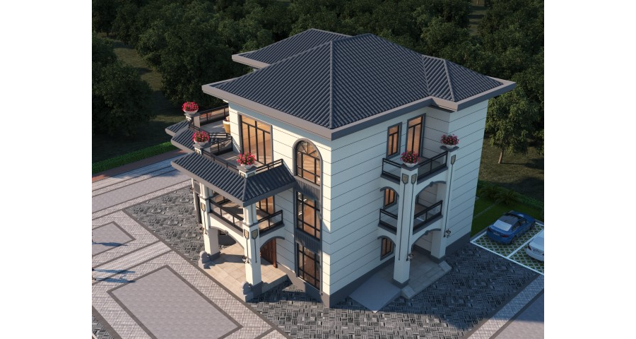 惠州歐式農(nóng)村自建房規(guī)劃 廣東博義新墅建筑工程供應
