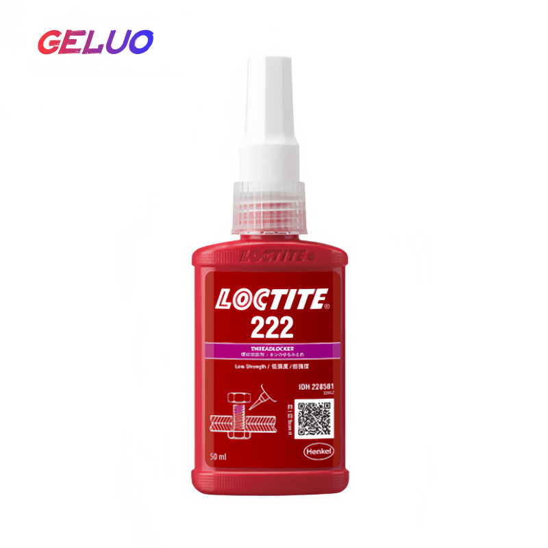 汉高乐泰loctite222螺纹锁固胶 低强度通用触变型强力厌氧胶水