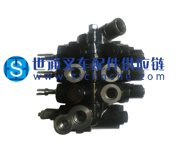 杭叉叉車配件三路閥 2-3.5噸CPD35J電動叉車三聯閥 三片多路換向閥