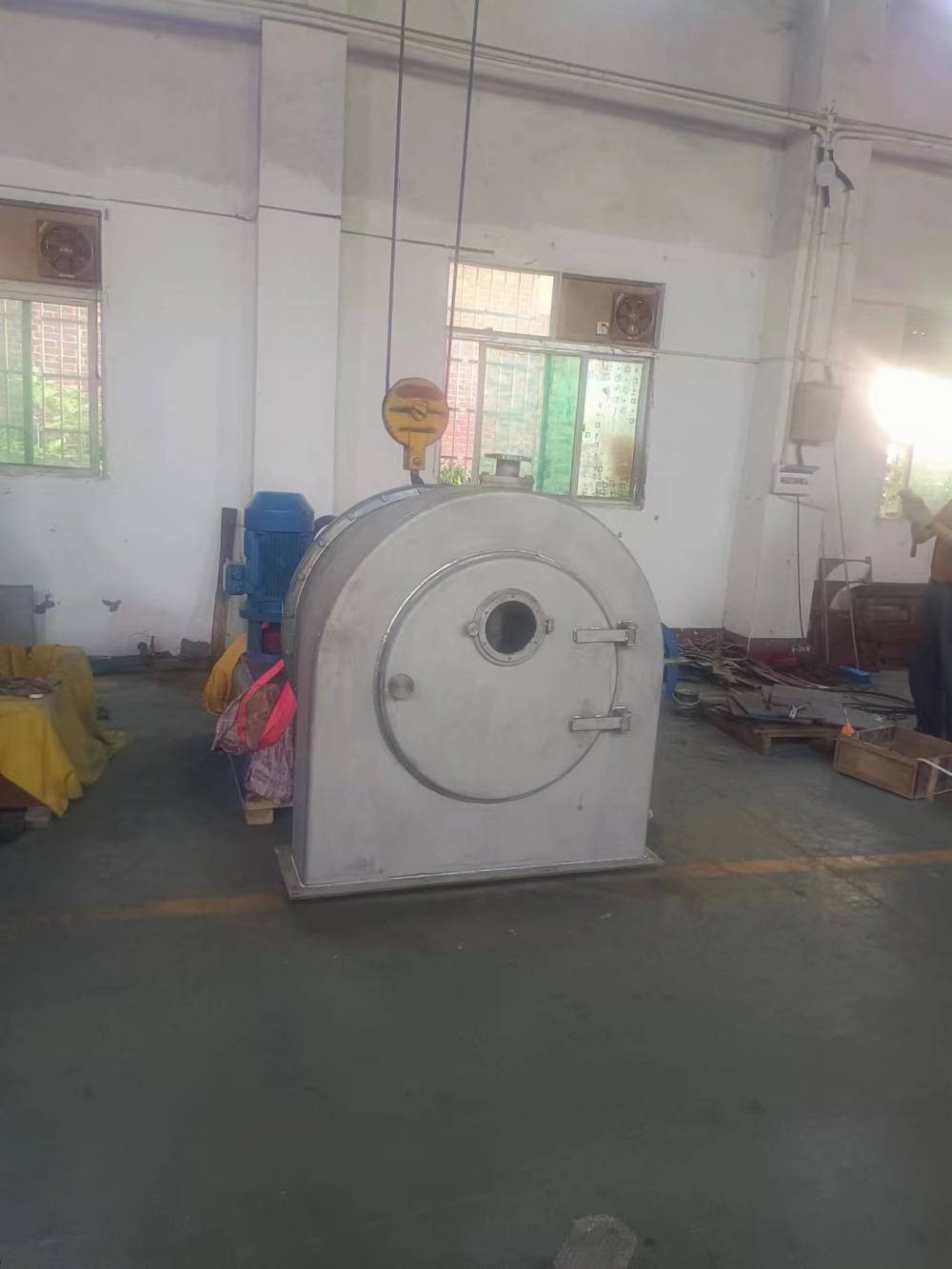 眾通 臥式活塞推料離心機 HY800-N 硫酸氫銨 氯化鈉