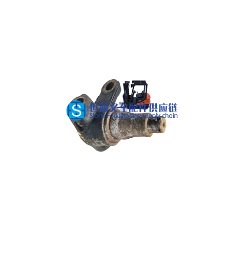 臺勵福叉車配件后輪轉向軸頭 3噸轉向橋羊角軸 FD30后橋轉向節左右