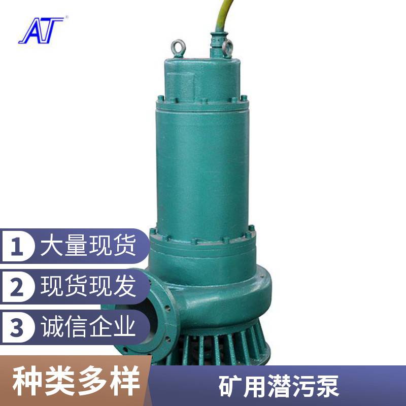 自藕式立式防爆污水处理厂用排水泵 65WQ30-32-7.5KW 安泰泵业