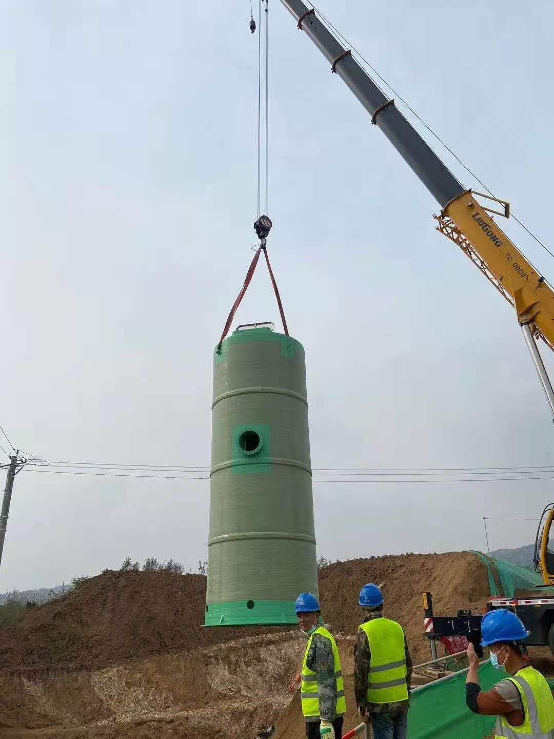 银川合建式泵站地埋式雨水排涝