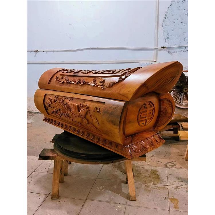 玉林金絲楠木棺材定制 耐久性強