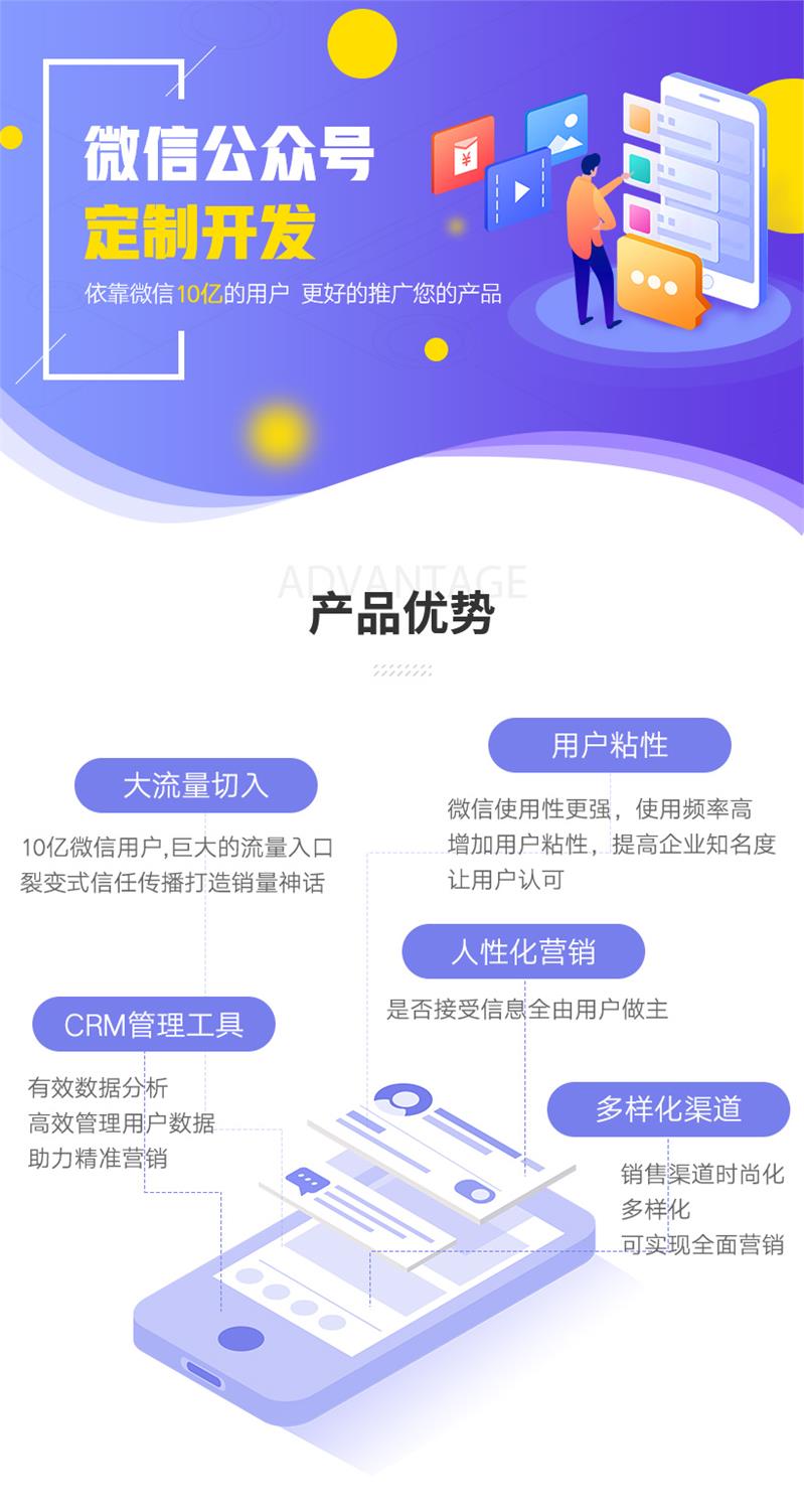 微信公众号小程序代运营