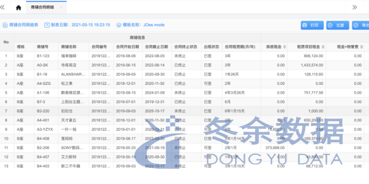 山東物業管理系統分類 服務至上 上海市冬余數據科技供應