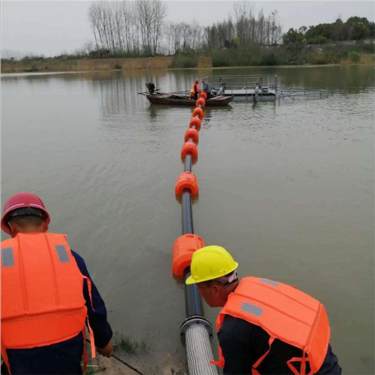 水廠4寸管道用抱管浮漂 加厚橡塑管道浮筒