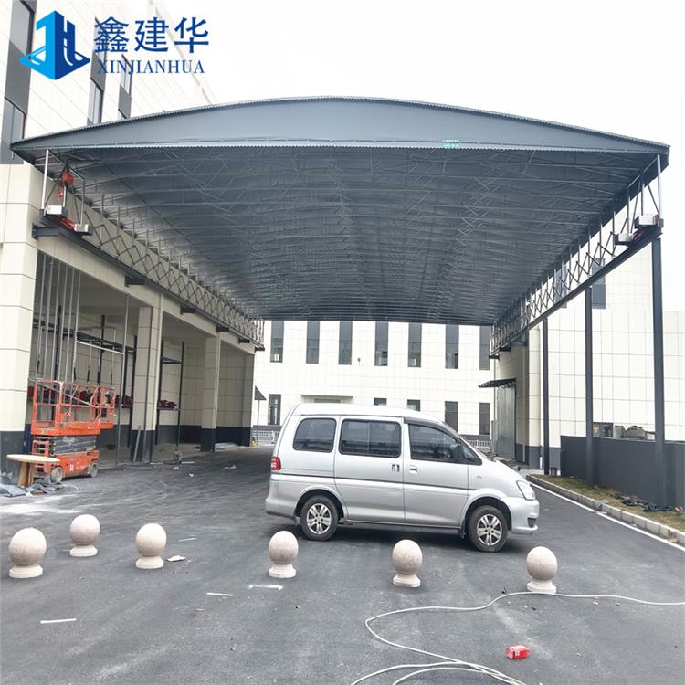 荊門推拉式雨棚顏色任選 移動戶外倉庫雨棚