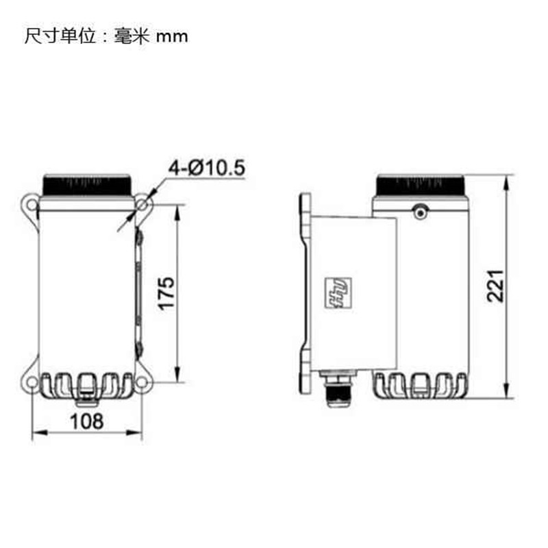 嵌入式喊话警示器AS201A