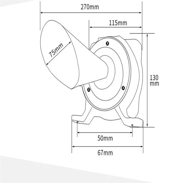 礦用電笛 鋼管電纜布線 防爆揚(yáng)聲器喇叭批發(fā)