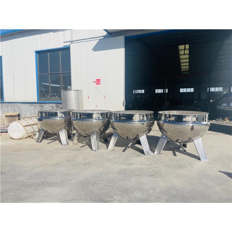 濟南電加熱夾層鍋器材 庚新機械 使用方便