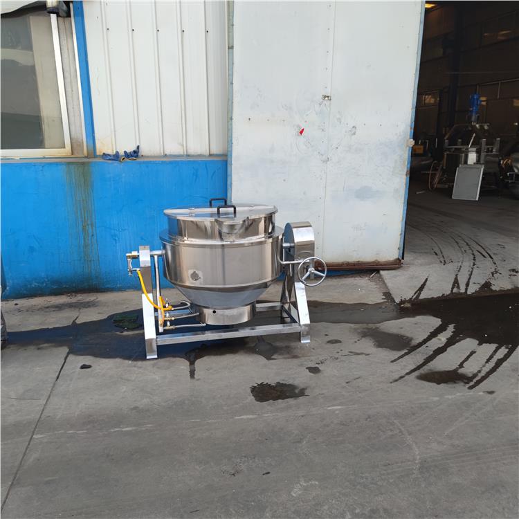 棗莊燃氣加熱夾層鍋 庚新機械 操作簡單