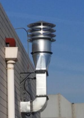 北京電梯機房排風散熱改造