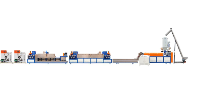深圳PP一出八打包带生产线供应商,打包带生产线