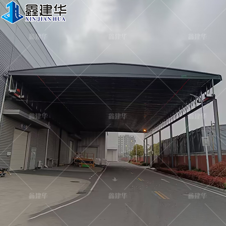 南充推拉篷實力工廠 屋頂自動開合棚頂 廠家