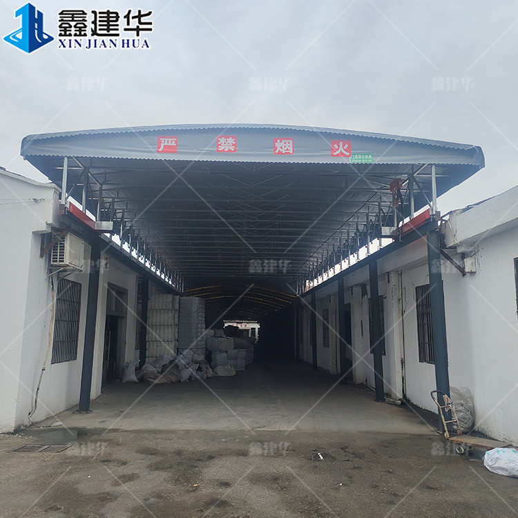 雅安推拉篷實力工廠 運動場電動雨篷 廠家直供