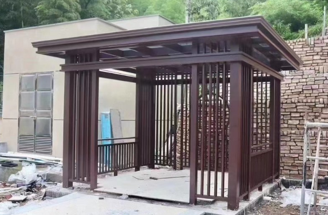 山东古建凉亭工艺 广东蔚蓝新型建材供应