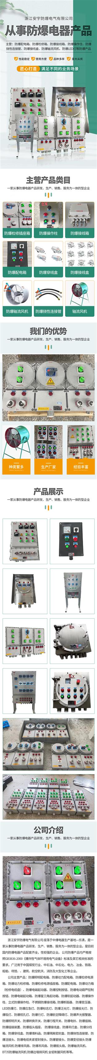 防爆检修电源插座箱