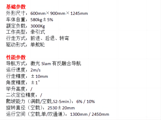 工业机器人激光Slam导航牵引式无人叉车AGV