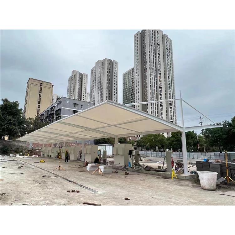 杭州戶外停車棚定制安裝 公園
