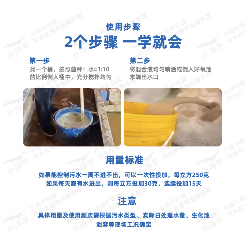 山東小海牛微生物除磷菌種降總磷聚磷菌 