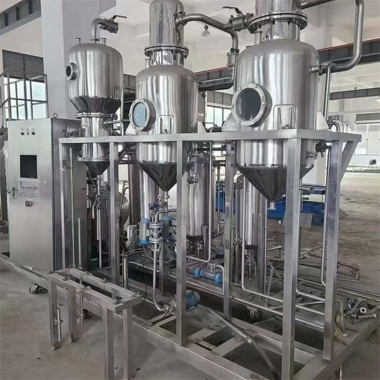 回收二手蒸發器 20噸雙效強制循環蒸發器 維修改造