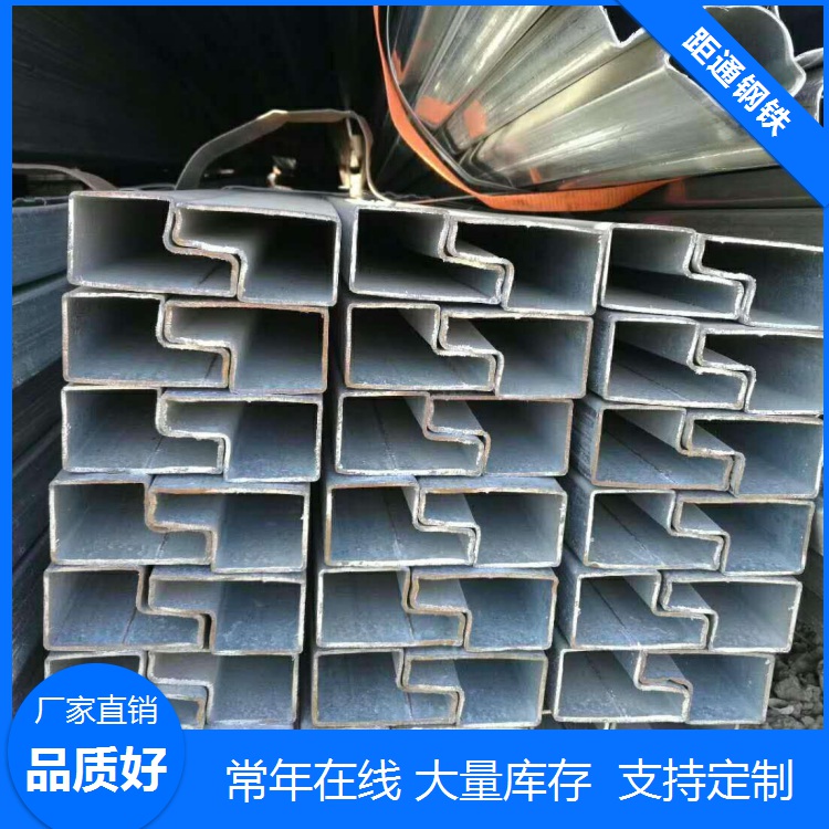 河北不銹鋼P(yáng)形管-貨架用P形管 60*60P形管