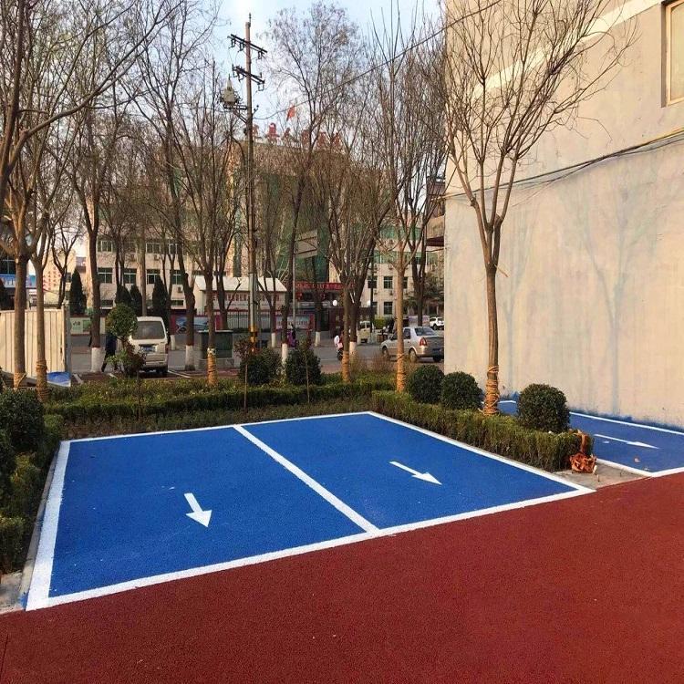 樂山市 透水砼材料 彩色壓模地坪 壓印混凝土