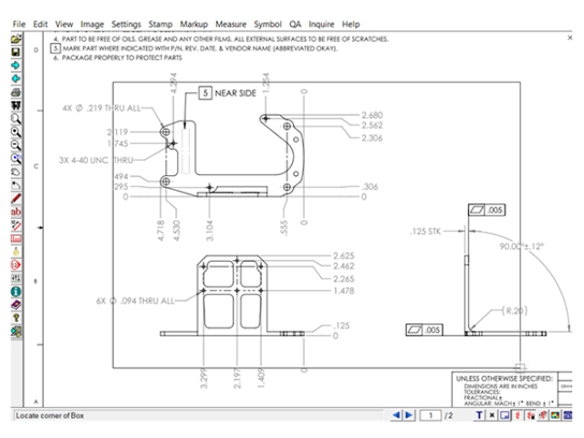 上海QA样品全尺寸报告软件开发,QA-CAD