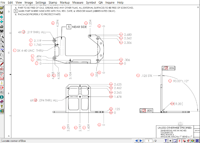 上海CAD样品全尺寸报告软件,QA-CAD