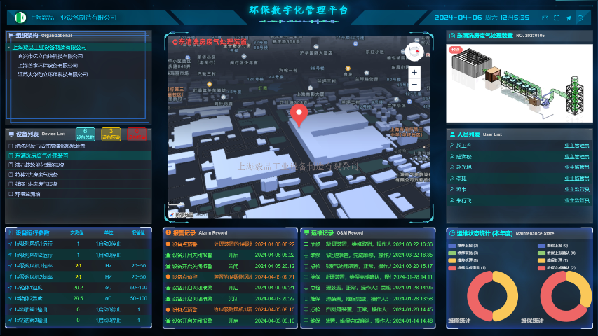上海智能环保数字化管理平台 欢迎咨询 上海毅品工业设备制造供应