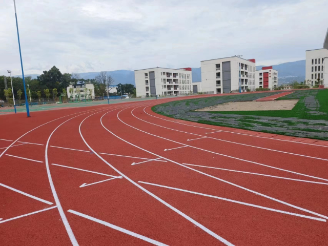 南昌賽道塑膠跑道包工包料 廣東雙贏體育設施供應