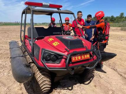 救援進行時原地坦克式掉頭霸王龍中小型水陸兩棲車