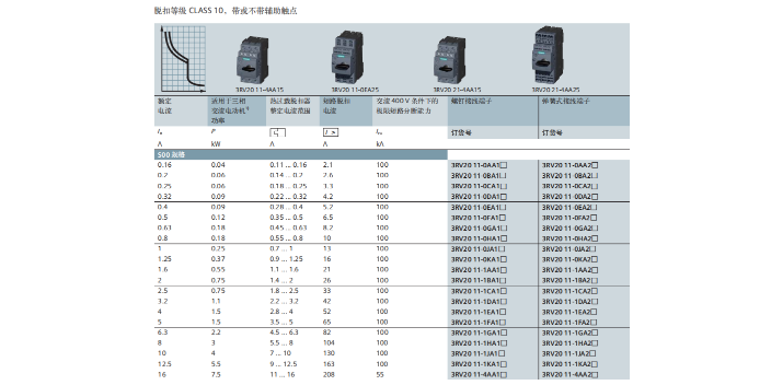 上海销售3RV2断路器3RH29 11-1HA11,3RV2断路器