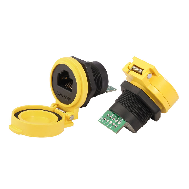 龍仕LSHITECH RJ45 M22**航空插頭