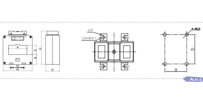 徐汇区生产电流互感器系列ALH0.66 60I 500 5 0.2R 5VA 1T,电流互感器系列