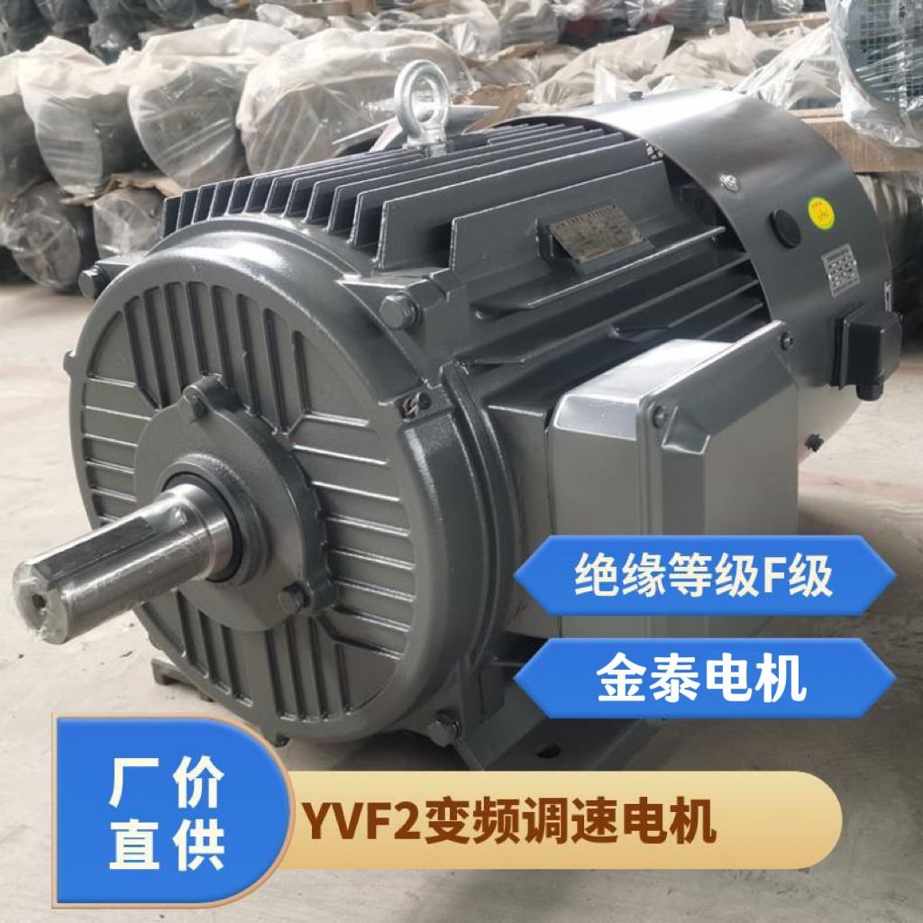 金泰变频调速电机YVF2-200L-4 30KW 380V 适应变频器供电 运行可靠