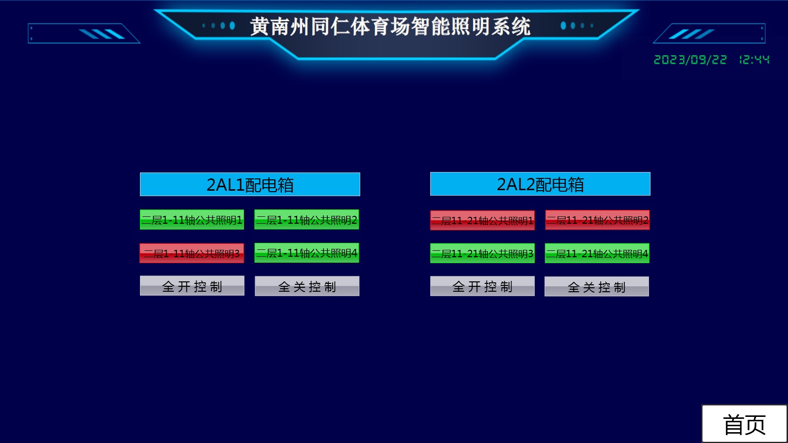 ECS-7000MZM08停车场智能照明控制系统的应用