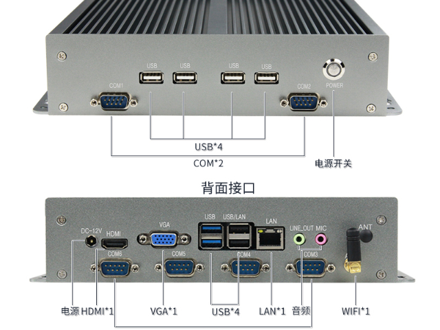 湖北多串口工控机生产厂家,工控机