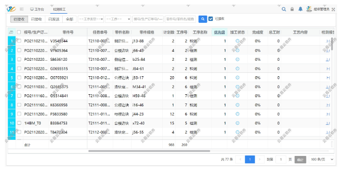 中山生产企业零件加工管理软件设计 欢迎咨询 中山云易云软件供应