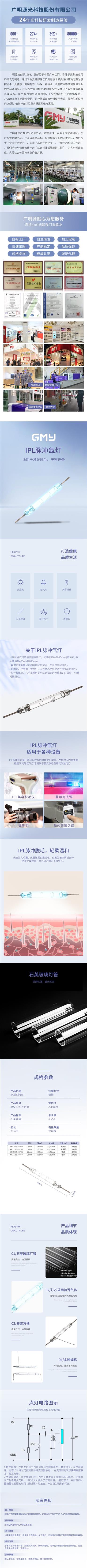 IPL脱毛闪光灯