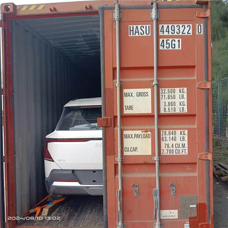 汽車出口 廣州新能源汽車出口滾裝船
