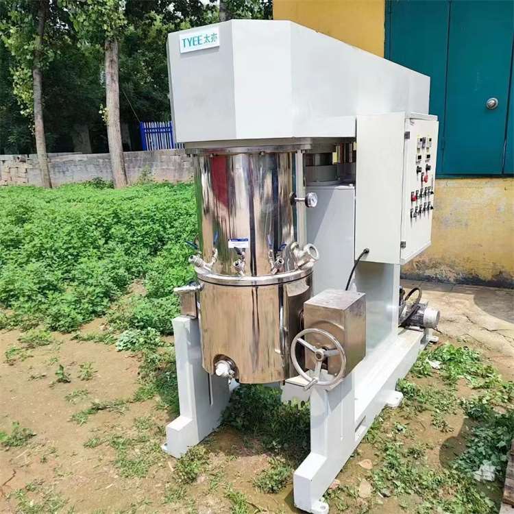 回收二手精細砂磨機 雙行星動力混合機 拆除油漆廠設備