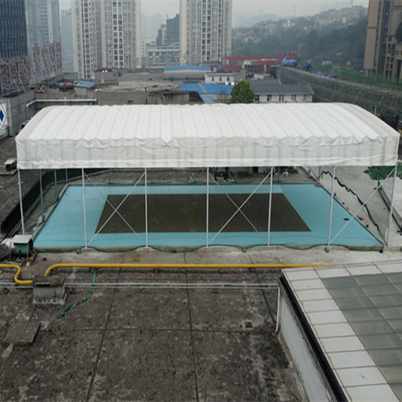 成都安装球场移动防雨棚