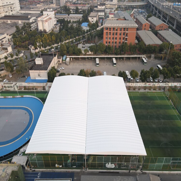 輕輕一按收 倉儲推拉雨棚廠家
