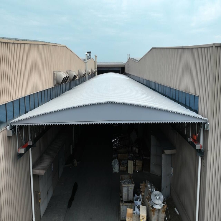 重慶工廠倉儲雨棚定做廠家全新報價 電動活動雨棚定制