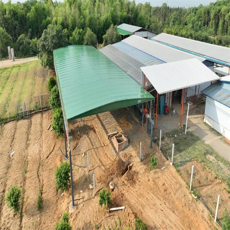 重慶伸縮移動雨棚廠家廠家供應 廠房過道雨棚公司