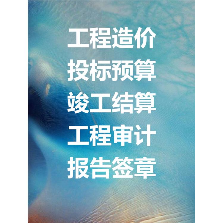 雅安竣工結算公司 報告簽章