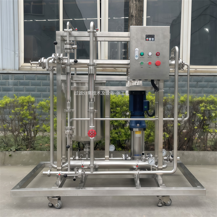 物理分離過程 誠達膜過濾 盤錦發酵液濃縮系統型號